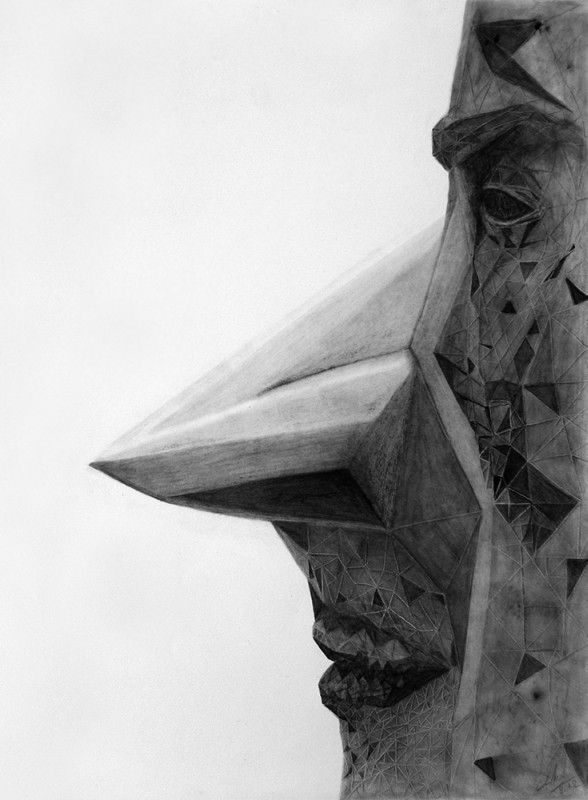 Graphite on paper, 39 x 28 cm, 2012. © Kyriakos Papageorgiou