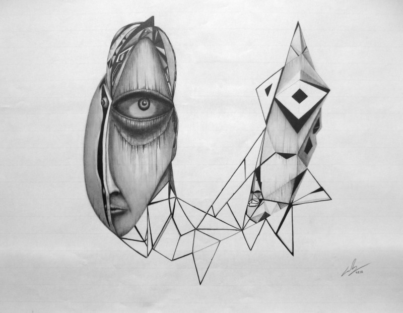 Graphite on paper, 50 x 65 cm, 2012. © Kyriakos Papageorgiou