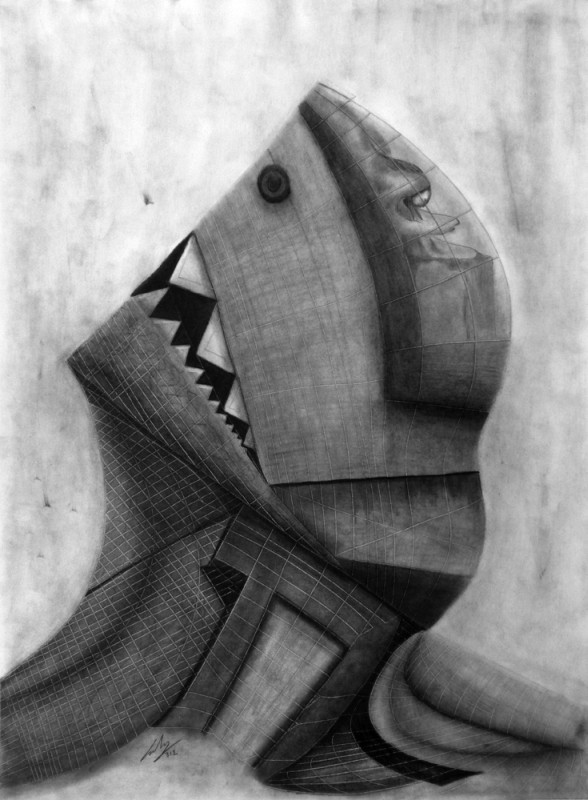 Graphite on paper, 39 x 28 cm, 2012. © Kyriakos Papageorgiou