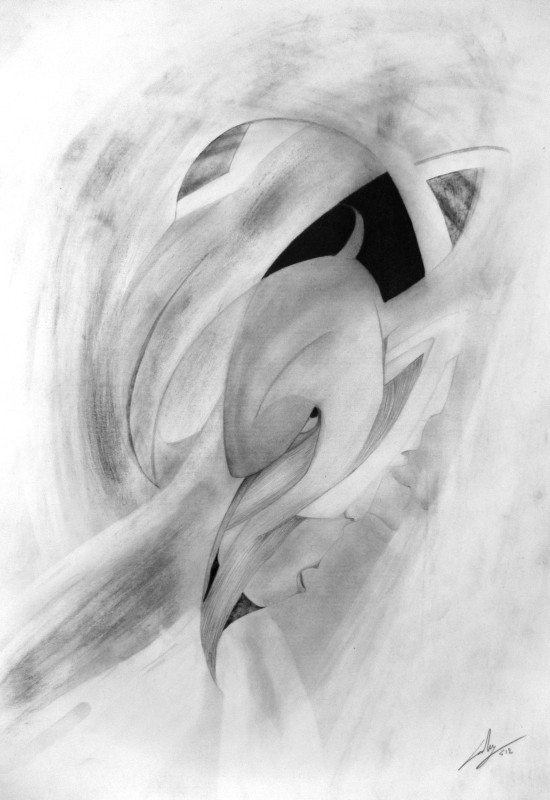 Graphite on paper, 41 x 29.5 cm, 2012. © Kyriakos Papageorgiou