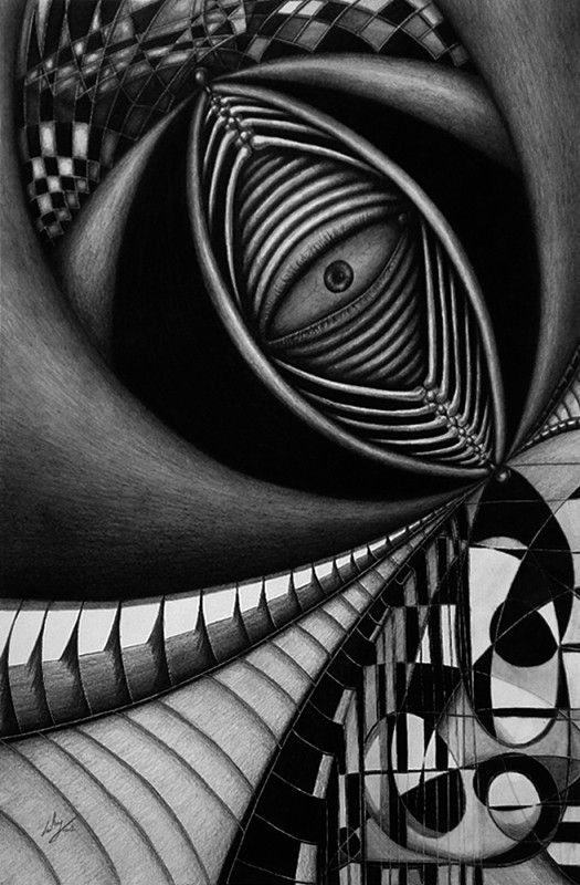 Graphite on paper, 44 x 29 cm, 2012. © Kyriakos Papageorgiou