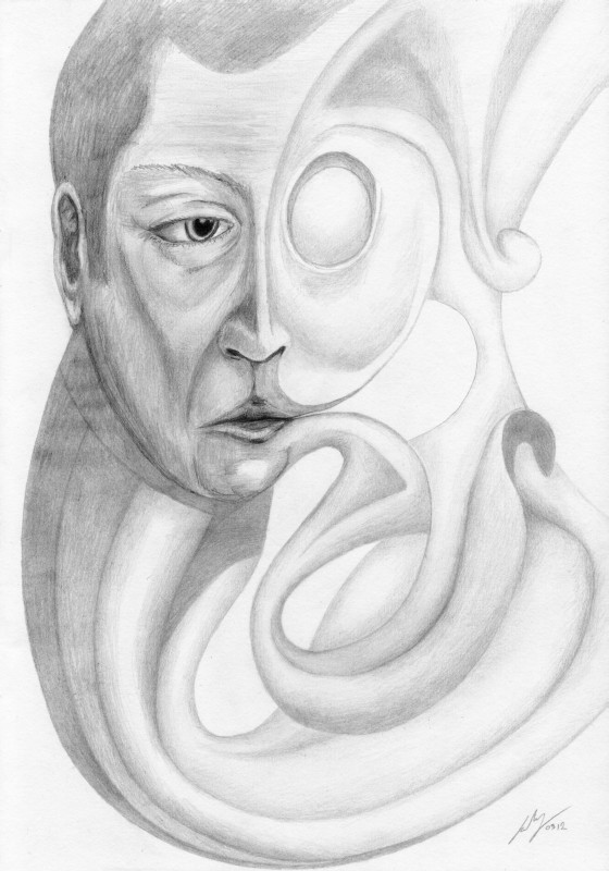 Graphite on paper, 29.5 x 20.5 cm, 2012. © Kyriakos Papageorgiou