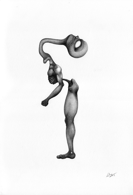 Graphite on paper, 40 x 30 cm, 2013. © Kyriakos Papageorgiou