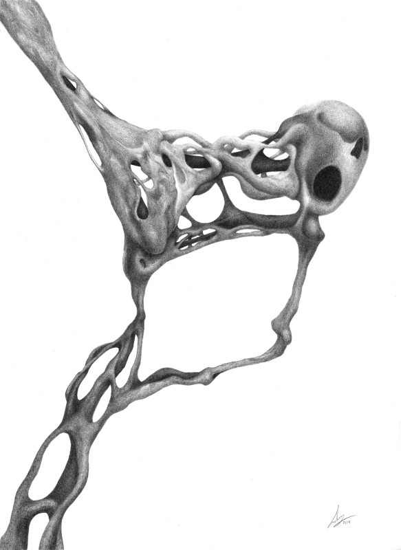 Graphite on paper, 40 x 30 cm, 2014. © Kyriakos Papageorgiou