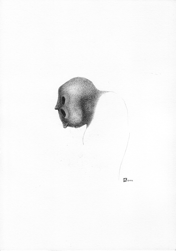Graphite on paper, 29.7 x 21 cm, 2016. © Kyriakos Papageorgiou
