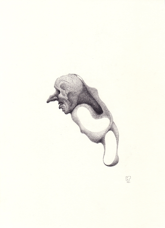 Graphite on paper, 29.7 x 21 cm, 2016. © Kyriakos Papageorgiou