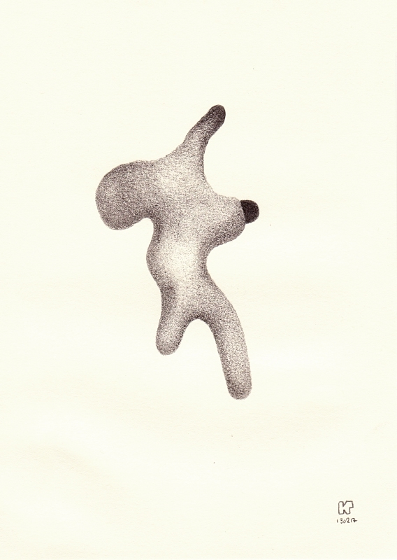 Graphite on paper, 21 x 14.8 cm, 2017. © Kyriakos Papageorgiou