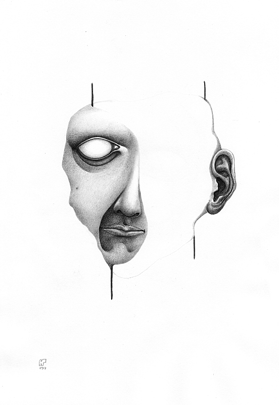 Graphite on paper, 29.7 x 21 cm, 2017. © Kyriakos Papageorgiou