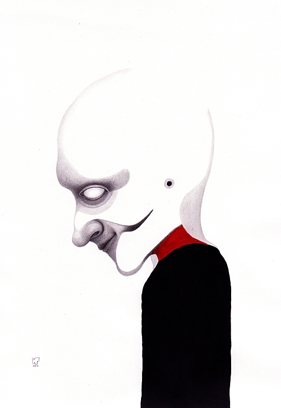 Graphite, acrylic on paper, 29.7 x 21 cm, 2017. © Kyriakos Papageorgiou