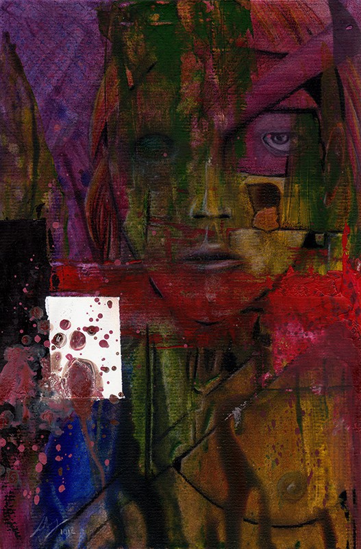 Graphite, acrylic, coloured pencil, watercolour pencil on paper, 23.5 x 15.5 cm, 2012. © Kyriakos Papageorgiou