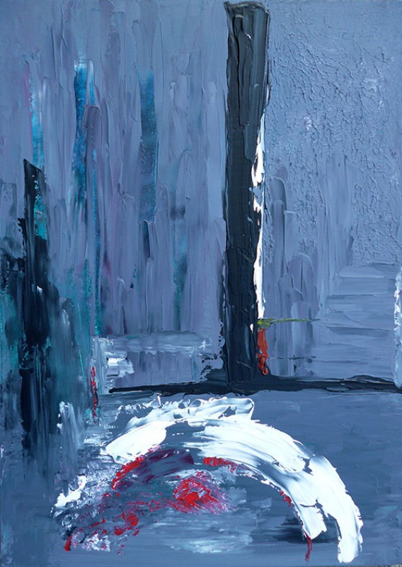 Acrylic on canvas, 70 x 50 cm, 2014. © Kyriakos Papageorgiou