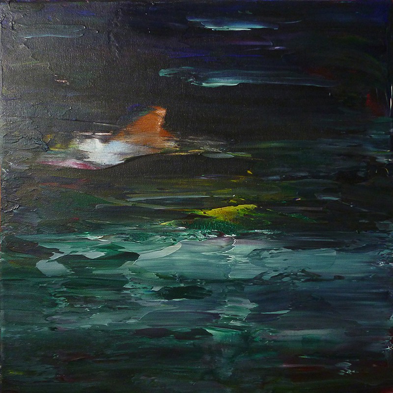 Acrylic on canvas, 40 x 40 cm, 2015. © Kyriakos Papageorgiou