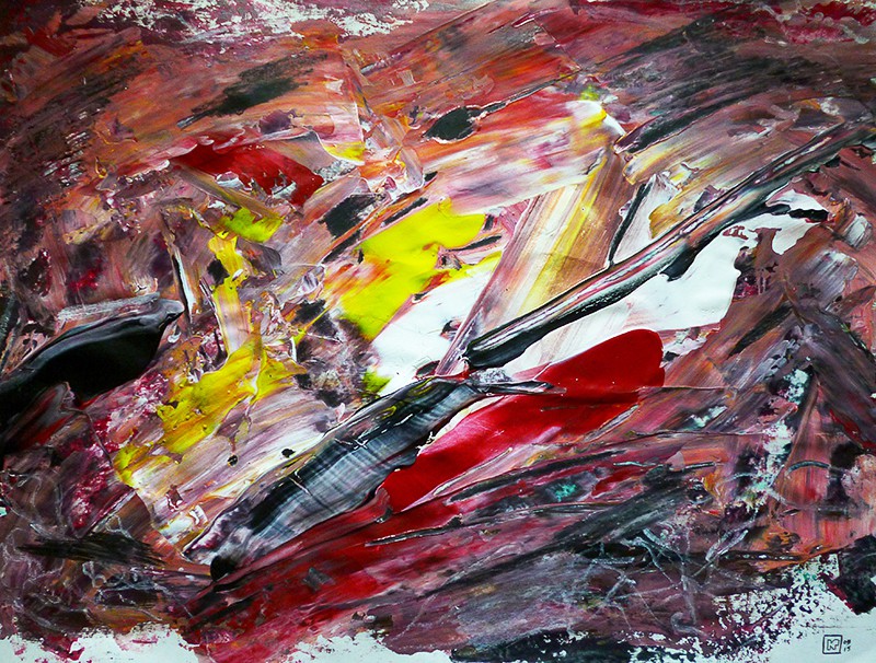 Acrylic, watercolour pencil, gouache on paper, 35 x 50 cm, 2015. © Kyriakos Papageorgiou