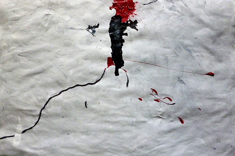 Acrylic, watercolour pencil, gouache on paper, 35 x 50 cm, 2015. © Kyriakos Papageorgiou