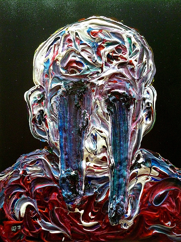 Acrylic on canvas, 40 x 30 cm, 2016. © Kyriakos Papageorgiou