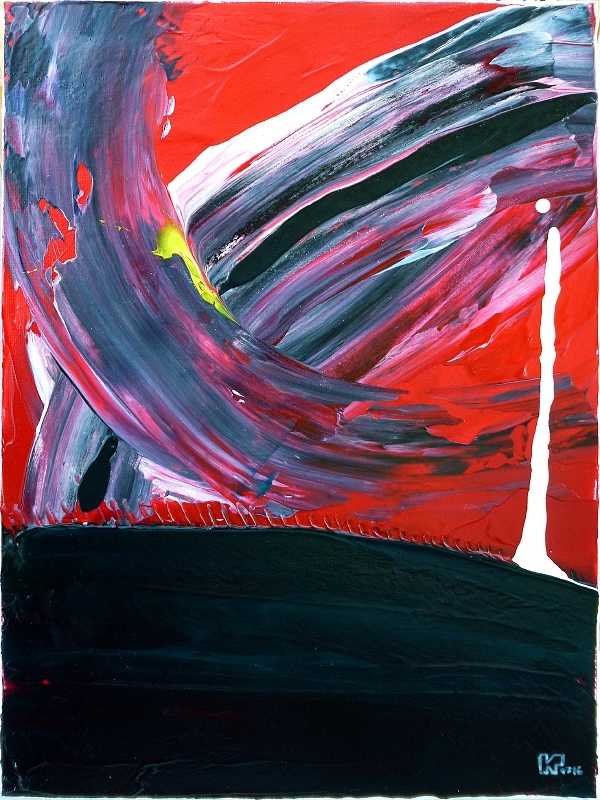 Acrylic on canvas, 40 x 30 cm, 2016. © Kyriakos Papageorgiou