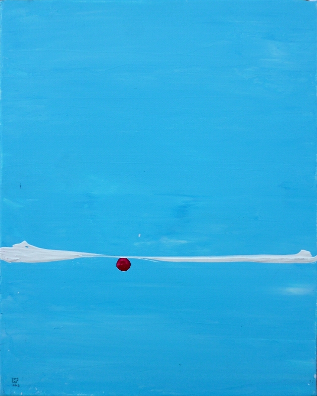 Acrylic on canvas, 30 x 24 cm, 2016. © Kyriakos Papageorgiou