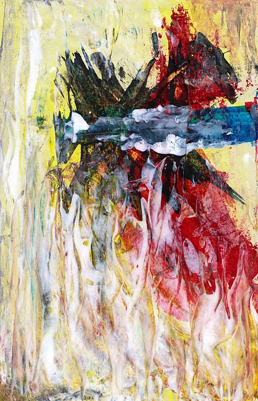 Acrylic on paper, 40 x 25 cm, 2016. © Kyriakos Papageorgiou