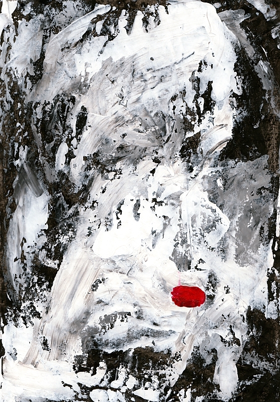 Acrylic on paper, 49 x 34.5 cm, 2016. © Kyriakos Papageorgiou