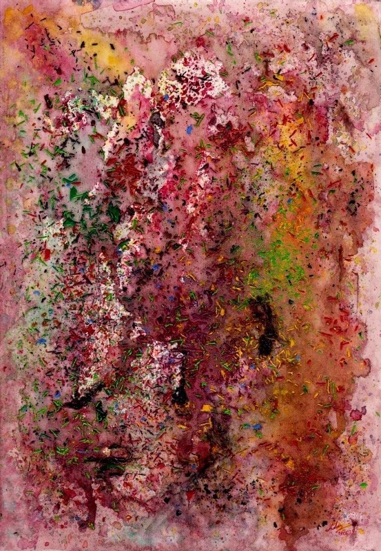 Μολύβι ακουαρέλας σε χαρτί, 29.5 x 20.5 εκ, 2012. © Κυριάκος Παπαγεωργίου