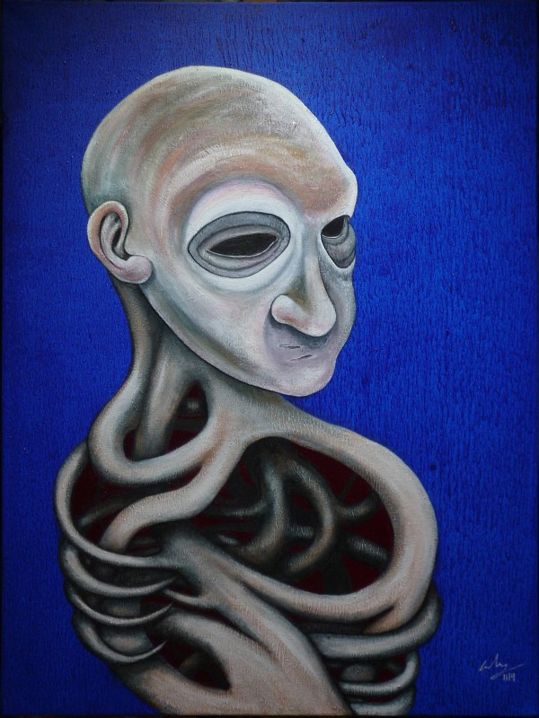 Ακρυλικό σε καμβά, 80 x 60 εκ, 2014. © Κυριάκος Παπαγεωργίου