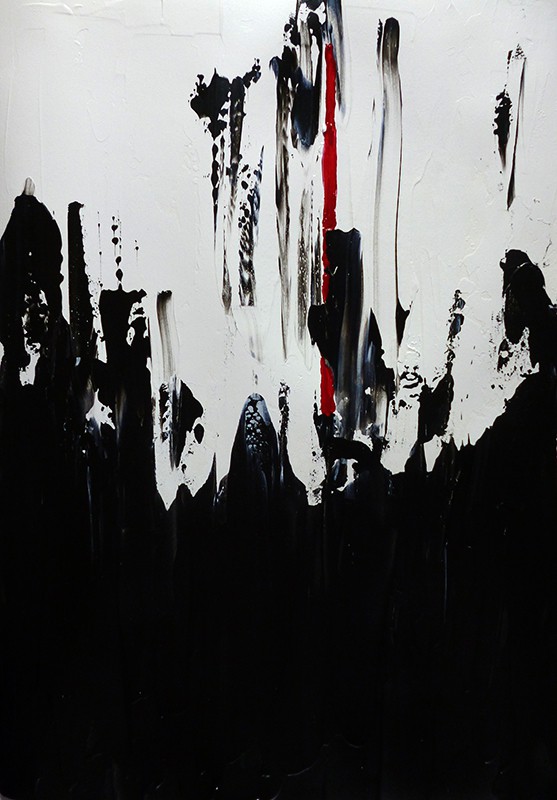 Ακρυλικό σε χαρτί, 29.7 x 21 εκ, 2015. © Κυριάκος Παπαγεωργίου