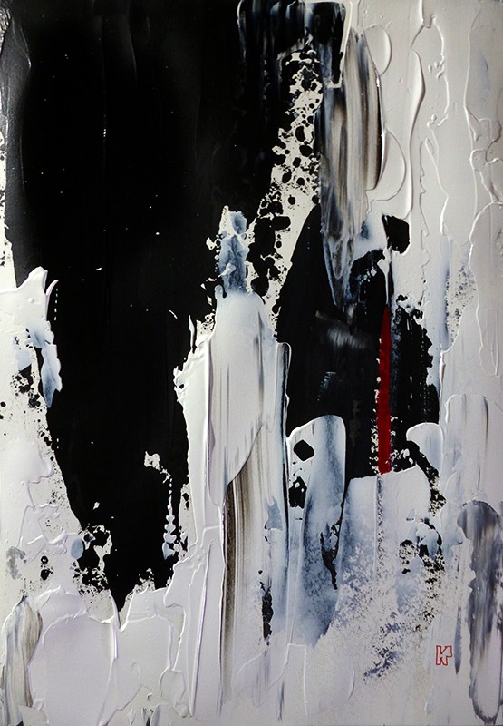 Ακρυλικό σε χαρτί, 29.7 x 21 εκ, 2015. © Κυριάκος Παπαγεωργίου