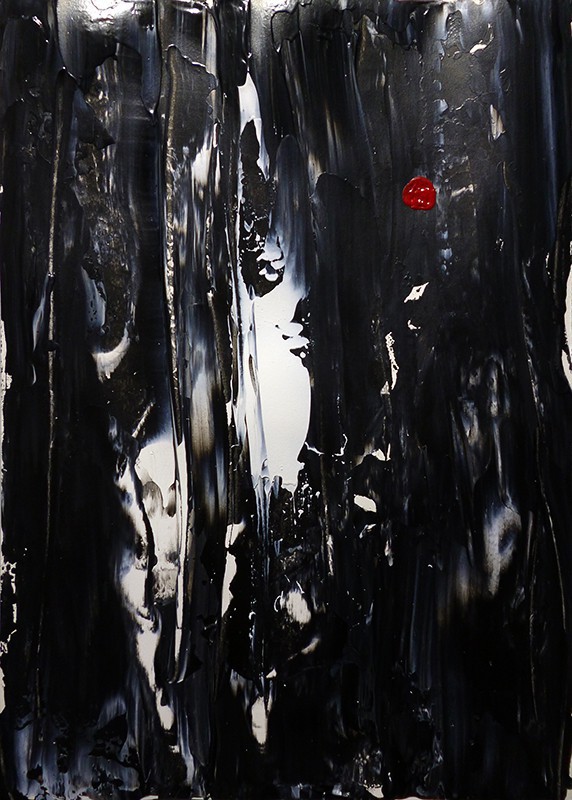 Ακρυλικό σε χαρτί, 29.7 x 21 εκ, 2015. © Κυριάκος Παπαγεωργίου