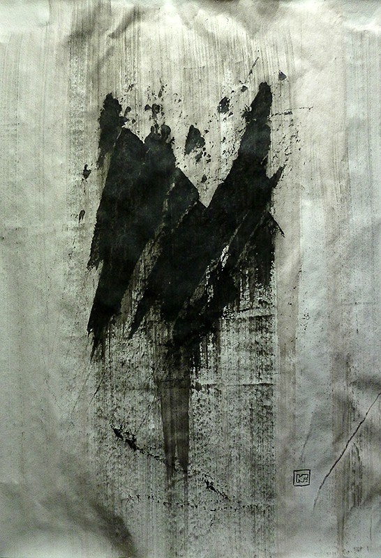 Ακρυλικό σε χαρτί, 50 x 35 εκ, 2015. © Κυριάκος Παπαγεωργίου