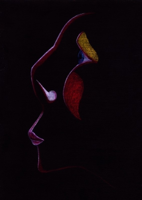Coloured pencil, gesso on paper, 2012. © Kyriakos Papageorgiou