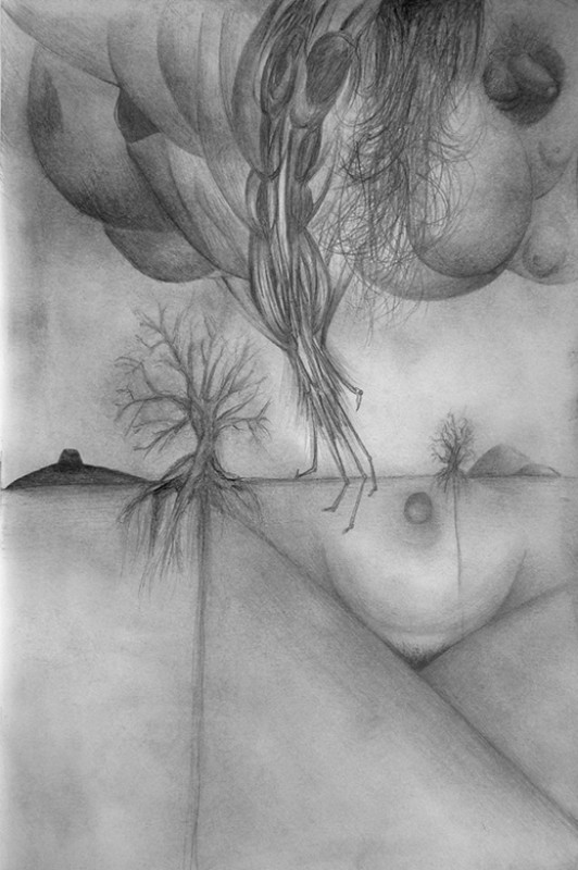 Graphite on paper, 2012. © Kyriakos Papageorgiou