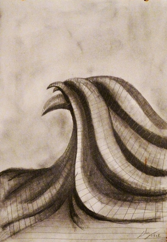 Graphite on paper, 2012. © Kyriakos Papageorgiou