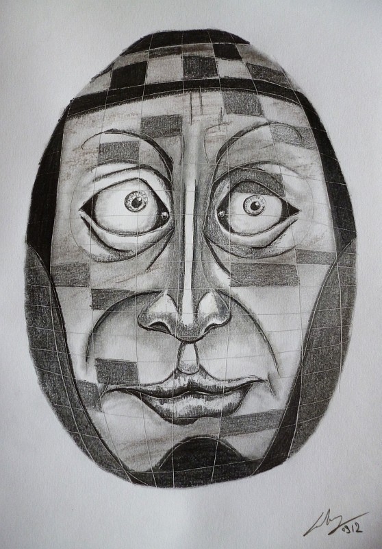 Γραφίτης σε χαρτί, 2012. © Κυριάκος Παπαγεωργίου