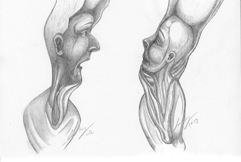 Γραφίτης σε χαρτί, 2012. © Κυριάκος Παπαγεωργίου