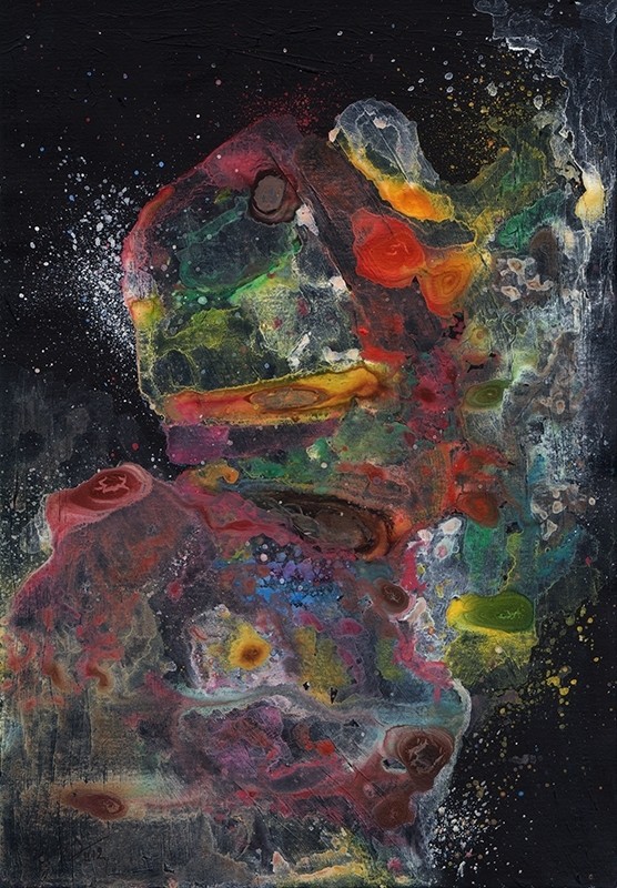 Watercolour pencil, gesso on paper, 2012. © Kyriakos Papageorgiou