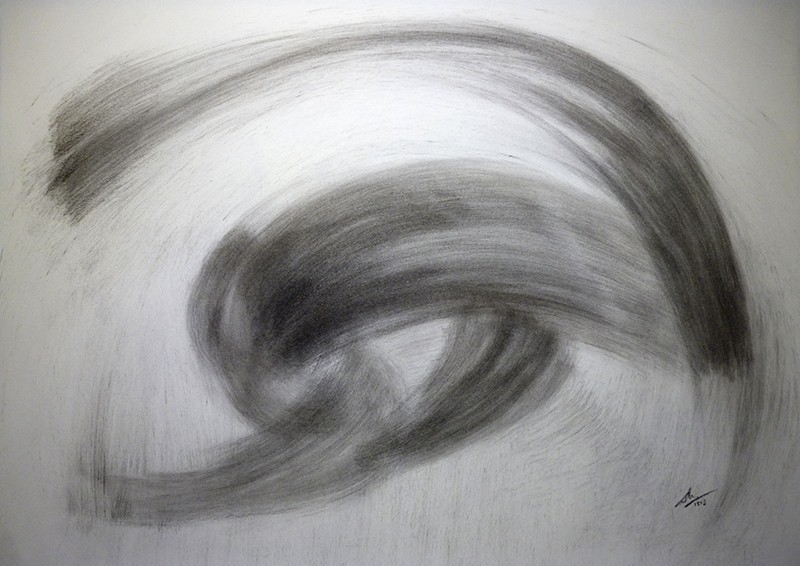 Charcoal on paper, 2012. © Kyriakos Papageorgiou