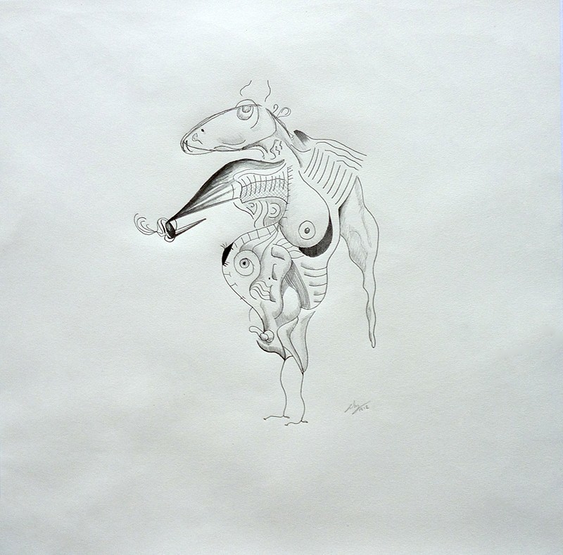 Graphite on paper, 2012. © Kyriakos Papageorgiou