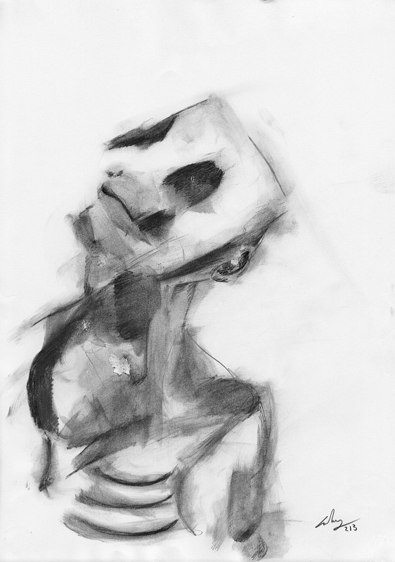 Graphite on paper, 2013. © Kyriakos Papageorgiou