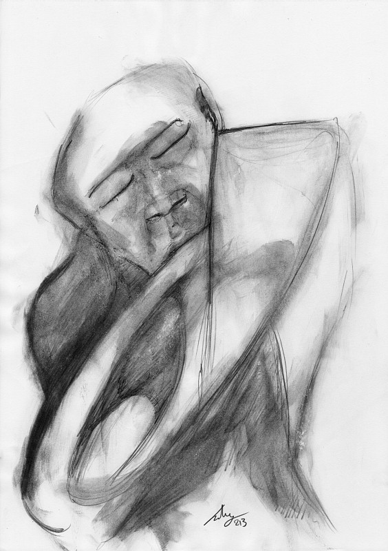 Graphite on paper, 2013. © Kyriakos Papageorgiou