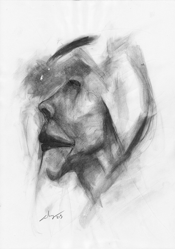 Graphite on paper, 2013. © Kyriakos Papageorgiou