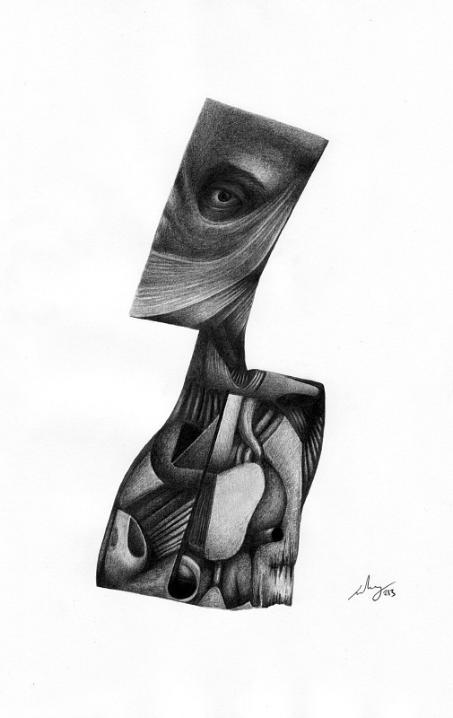 Graphite on paper, 2013. © Kyriakos Papageorgiou