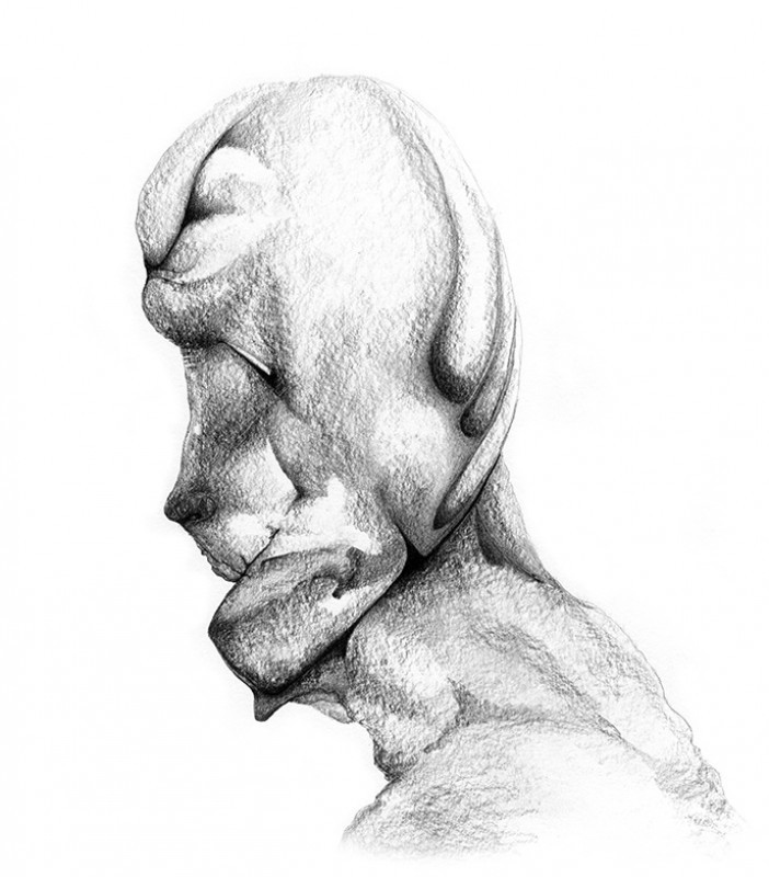 Graphite on paper, 2013. © Kyriakos Papageorgiou