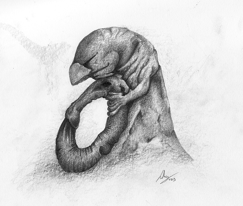 Graphite on paper, 2013. © Kyriakos Papageorgiou