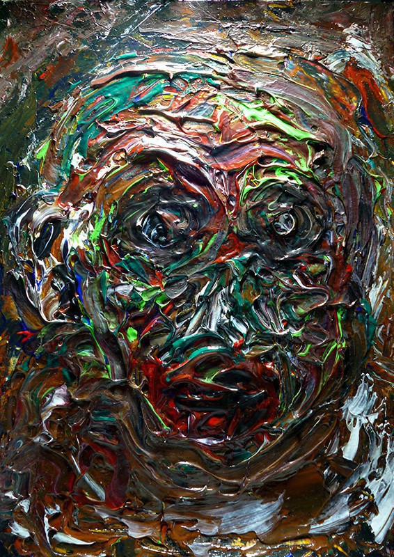 Acrylic on paper, 2013. © Kyriakos Papageorgiou