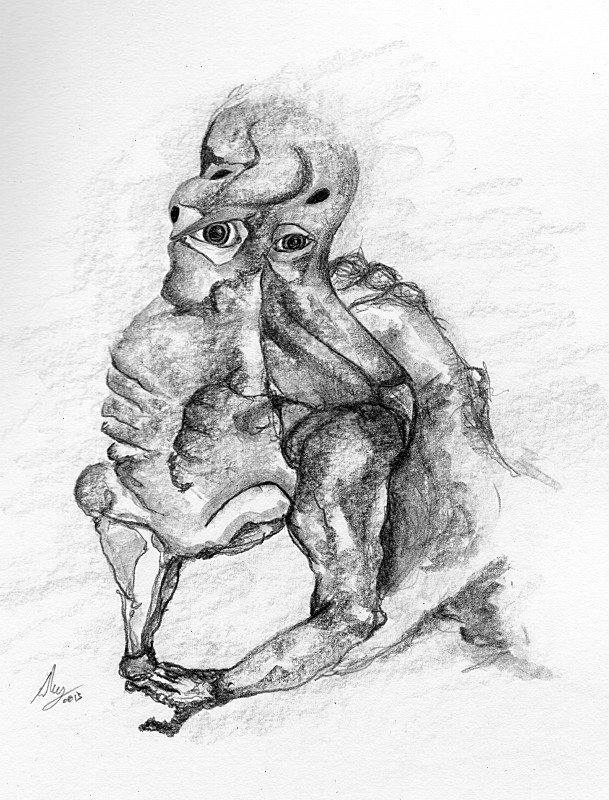 Graphite on paper, 2013. © Kyriakos Papageorgiou