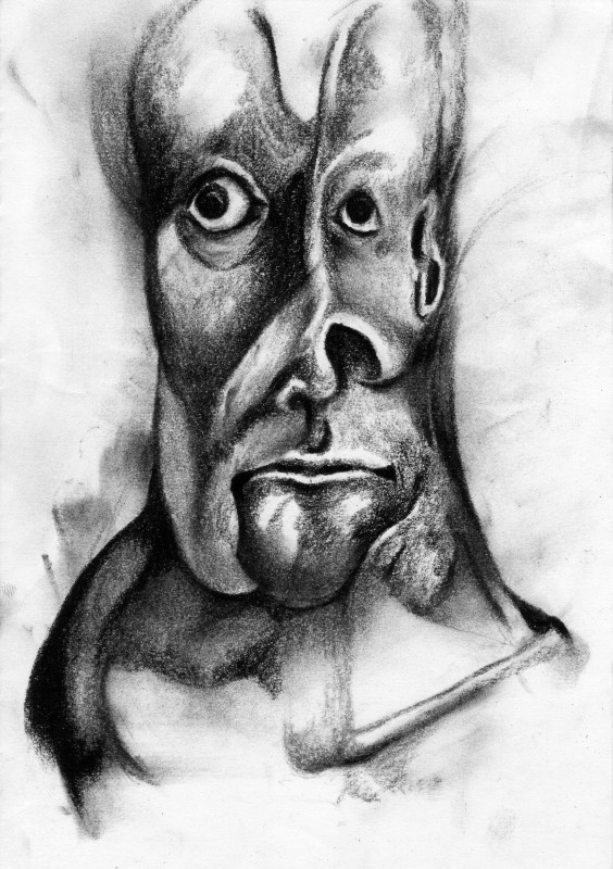 Charcoal on paper, 2013. © Kyriakos Papageorgiou