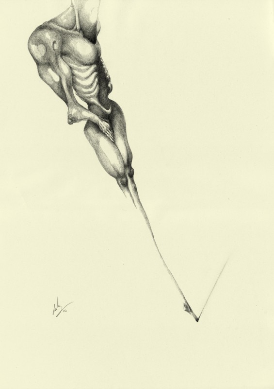 Graphite on paper, 2013. © Kyriakos Papageorgiou