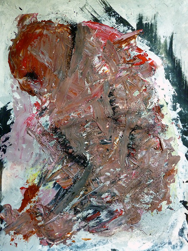 Graphite, charcoal, acrylic on paper, 2014. © Kyriakos Papageorgiou