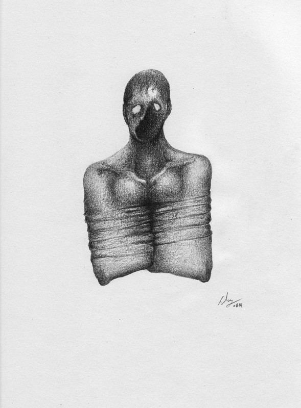 Graphite on paper, 2014. © Kyriakos Papageorgiou