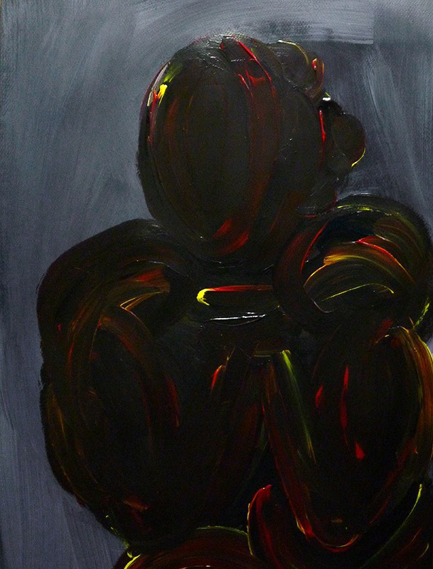 Ακρυλικό σε χαρτί, 2015. © Κυριάκος Παπαγεωργίου